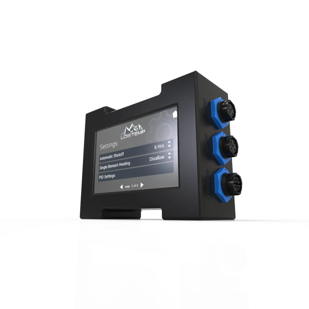 Prensa de baja temperatura de 4" x 7" V2 - CONTROLADOR LT3 + SENSOR DE PRESIÓN