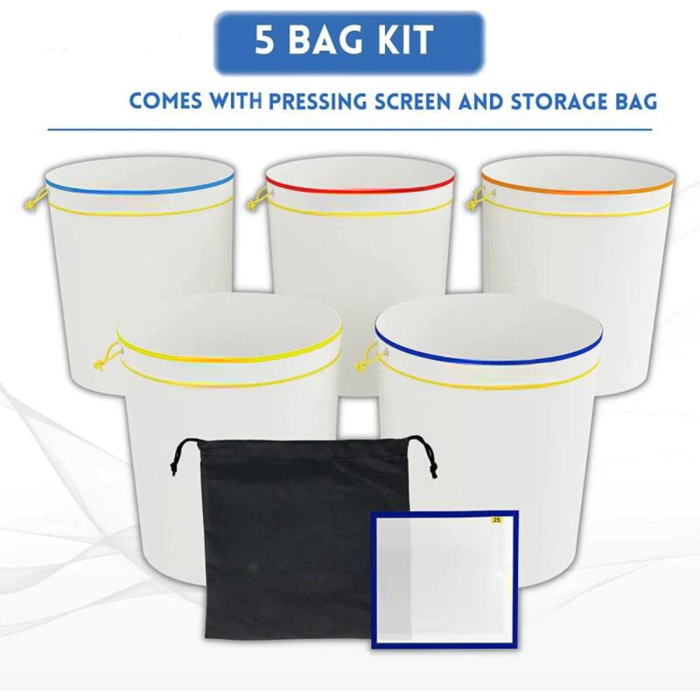Luftpolstertaschen - Vollmaschig - Set 5x 80L / 40L 