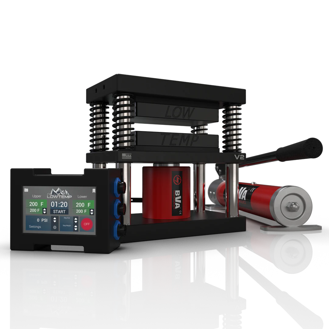 Prensa de baja temperatura de 4" x 7" V2 - CONTROLADOR LT3 + SENSOR DE PRESIÓN