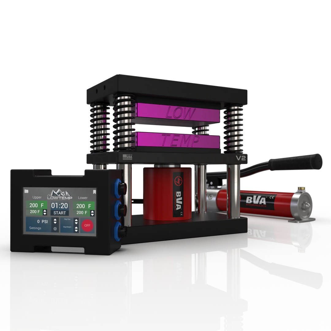 Prensa de baja temperatura de 4" x 7" V2 - CONTROLADOR LT3 + SENSOR DE PRESIÓN