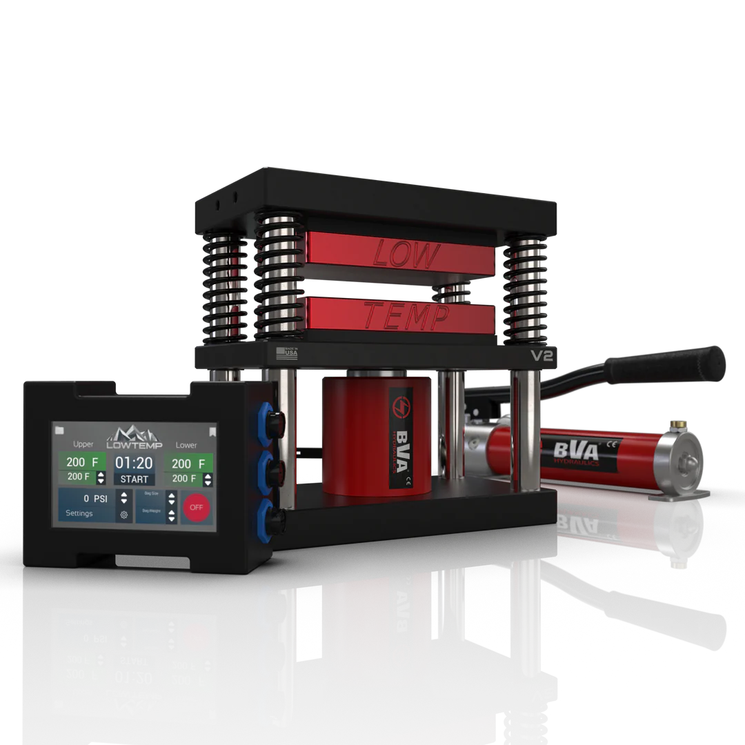 Prensa de baja temperatura de 4" x 7" V2 - CONTROLADOR LT3 + SENSOR DE PRESIÓN